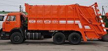 Мусоровоз с задней загрузкой МК-4542-08 на шасси КАМАЗ 65115 (ЕВРО 5) новый