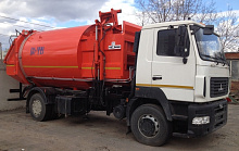 Мусоровоз с боковой загрузкой КО-449-35 на шасси МАЗ 5340C3 (ЕВРО 5) новый