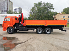 Бортовой КАМАЗ 65115 с КМУ Palfinger INMAN IM 150N (ЕВРО 5) новый