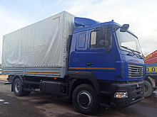 Бортовой МАЗ 534026-8570-000 с тентом (ЕВРО 5) новый