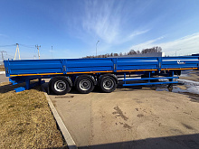 Полуприцеп бортовой ЧМЗАП 9906.4 П45 (с кониками и фитингами) новый