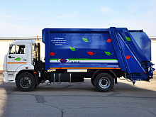 Мусоровоз с задней загрузкой МК-4543-02 на шасси КАМАЗ 43253 (ЕВРО 5) новый
