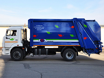 Мусоровоз с задней загрузкой МК-4543-02 на шасси КАМАЗ 43253 (ЕВРО 5) новый