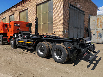 Мультилифт HIAB Optima 20S59 на шасси КАМАЗ 6520 (ЕВРО 5) новый