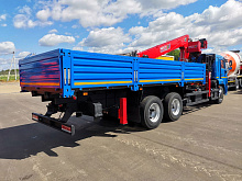 Бортовой КАМАЗ 65117 с КМУ Horyong HRS216 (ЕВРО 5) новый