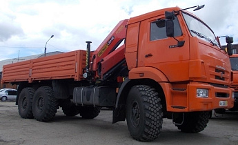 Бортовой КАМАЗ 43118 с КМУ Palfinger PK15500A (ЕВРО 5) новый