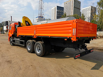 Бортовой КАМАЗ 65115 с КМУ HYVA HB150 E2 или HB152 E2 (ЕВРО 5) новый