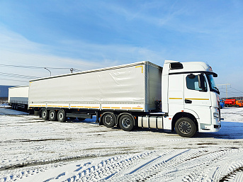Полуприцеп шторно-бортовой МАЗ 975830-3028-000 новый