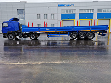 Полуприцеп бортовой ЧМЗАП 9906.4 П34-01 (с кониками и фитингами) новый