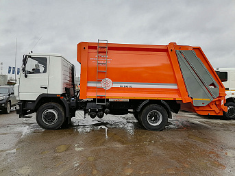 Мусоровоз с задней загрузкой МК-3545-03 на шасси МАЗ 534025 или 534026 или 5340C2 (ЕВРО 5) новый
