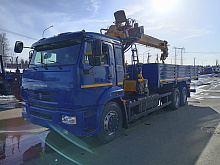 Бортовой КАМАЗ 65117 с КМУ XCMG SQS 250RU-5 (ЕВРО 5) новый