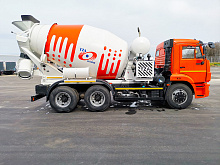 Автобетоносмеситель 58147-032-48 (581471) на шасси КАМАЗ 65115 7 м3 (ЕВРО 5) новый