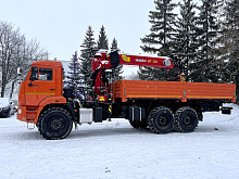 Бортовой КАМАЗ 6591-38091-50 с КМУ Palfinger INMAN IT-150 на шасси 43118 (ЕВРО 5) новый