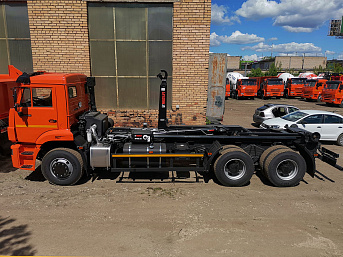 Мультилифт HIAB Optima 20S59 на шасси КАМАЗ 6520 (ЕВРО 5) новый