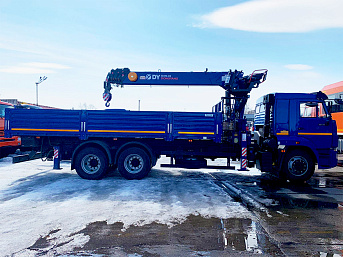 Бортовой КАМАЗ 65117 с КМУ DongYang SS1956 (ЕВРО 5) новый