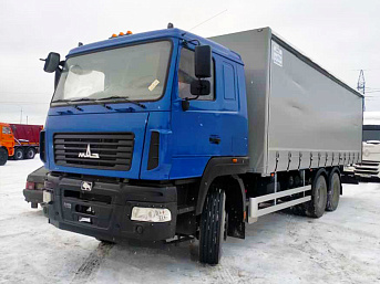 Тентованный (шторно-бортовой) еврофургон на шасси МАЗ 6312C5 (ЕВРО 5) новый