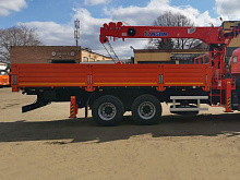 Бортовой КАМАЗ 65115 с КМУ Kanglim KS1256G-II TOP (ЕВРО 5) новый