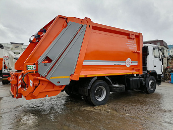 Мусоровоз с задней загрузкой МК-3545-03 на шасси МАЗ 534025 или 534026 или 5340C2 (ЕВРО 5) новый