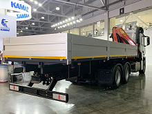 Бортовой автомобиль КАМАЗ 65657 с КМУ Palfinger PK 21.501 SLD 1 (ЕВРО 5) новый
