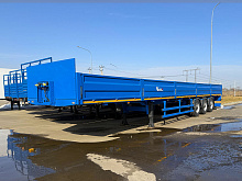 Полуприцеп бортовой ЧМЗАП 9906.4 П45 (с кониками и фитингами) новый