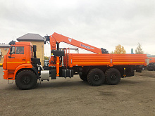 Бортовой КАМАЗ 43118 с КМУ HANGIL HGC976 (ЕВРО 5) новый