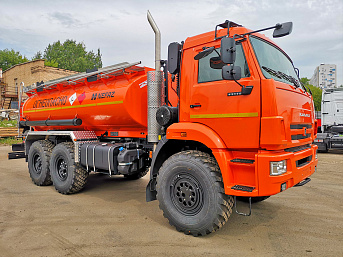 Автотопливозаправщик НЕФАЗ 66062 11200 л на шасси КАМАЗ 43118 (ЕВРО 5) новый