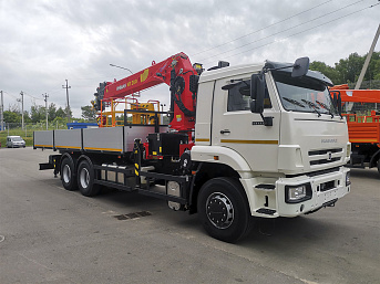 Бортовой КАМАЗ 65117 с КМУ Palfinger INMAN IT-200 (ЕВРО 5) новый