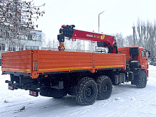 Бортовой КАМАЗ 6591-38091-50 с КМУ Palfinger INMAN IT-150 на шасси 43118 (ЕВРО 5) новый