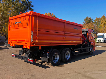 Самосвал КАМАЗ 65115 с КМУ FASSI F155A.0.22 (ЕВРО 5) новый