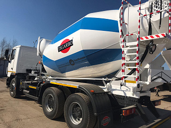 Автобетоносмеситель Tigarbo 69365 на шасси МАЗ 6312C5-575-012 (ЕВРО 5) новый