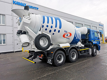 Автобетоносмеситель 58140V (5814V0) на шасси КАМАЗ 6520 10 м3 (ЕВРО 5) новый