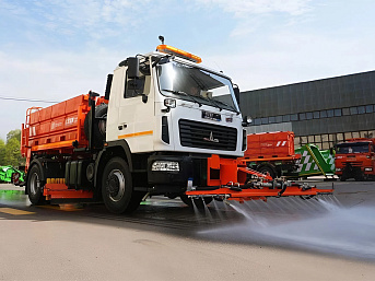 Комбинированная дорожная машина ЭД244 на шасси МАЗ 534025 (ЕВРО-5)