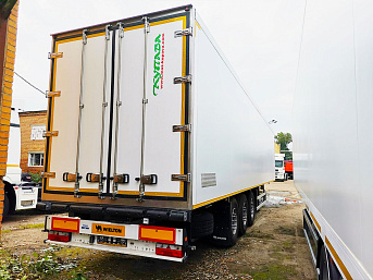 Полуприцеп изотермический рефрижератор КУПАВА 93W000 ХОУ Thermo King Advancer A500 новый
