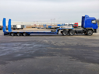 Полуприцеп-тяжеловоз (трал) ЧМЗАП 9906.4 ВУ3 новый