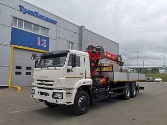 Бортовой КАМАЗ 65117 с КМУ Palfinger INMAN IT-200 (ЕВРО 5) новый