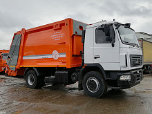 Мусоровоз с задней загрузкой МК-3545-03 на шасси МАЗ 534025 или 534026 или 5340C2 (ЕВРО 5) новый