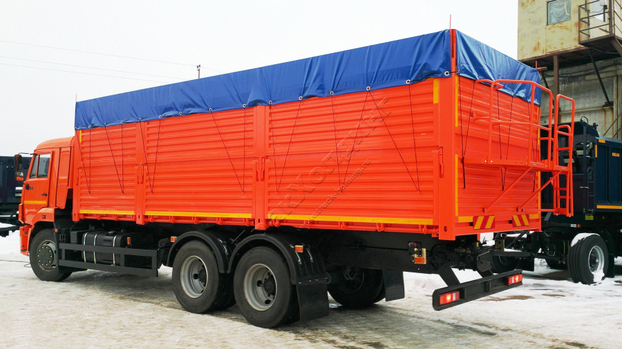 Бортовой КАМАЗ-6387-01 зерновоз
