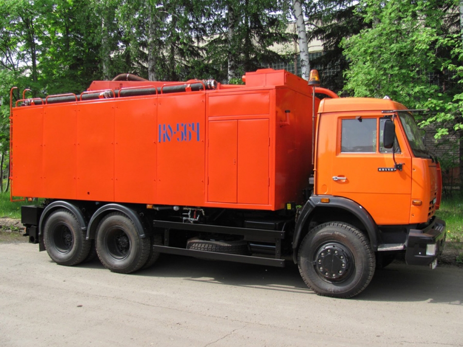 Каналопромывочная машина КО-564 на шасси КАМАЗ 65115 (ЕВРО 5) новый