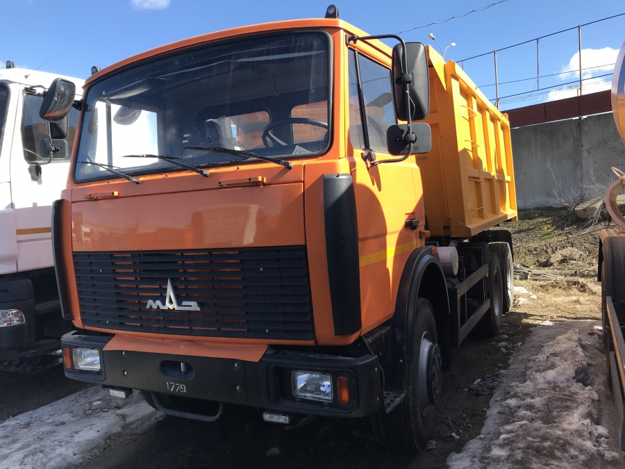 Самосвал КУПАВА 673105 на базе шасси МАЗ-5516X5-480-050