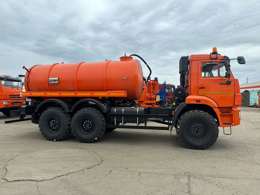 Вакуумная машина АВ-10-43118 на шасси КАМАЗ 43118 (ЕВРО 5) новый