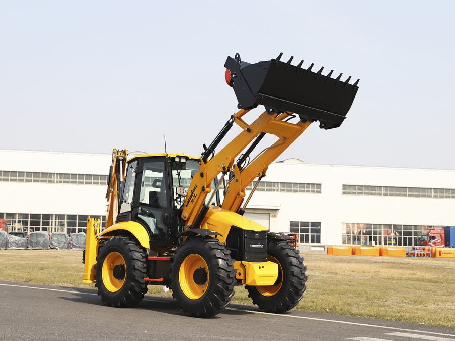 Экскаватор-погрузчик Lonking 84C (CARRARO) равноколесный