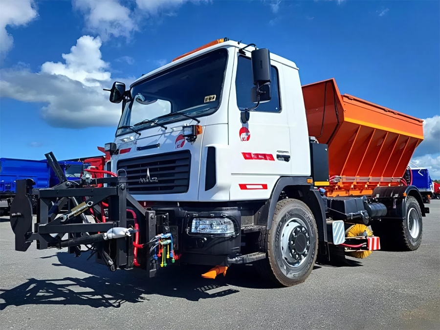 Комбинированная дорожная машина КДМ 7881250 на шасси МАЗ 5340С2-585-013 (Евро 5)