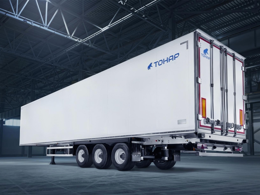 Полуприцеп изотермический ТОНАР R3-13D новый (c двухъярусной загрузкой)