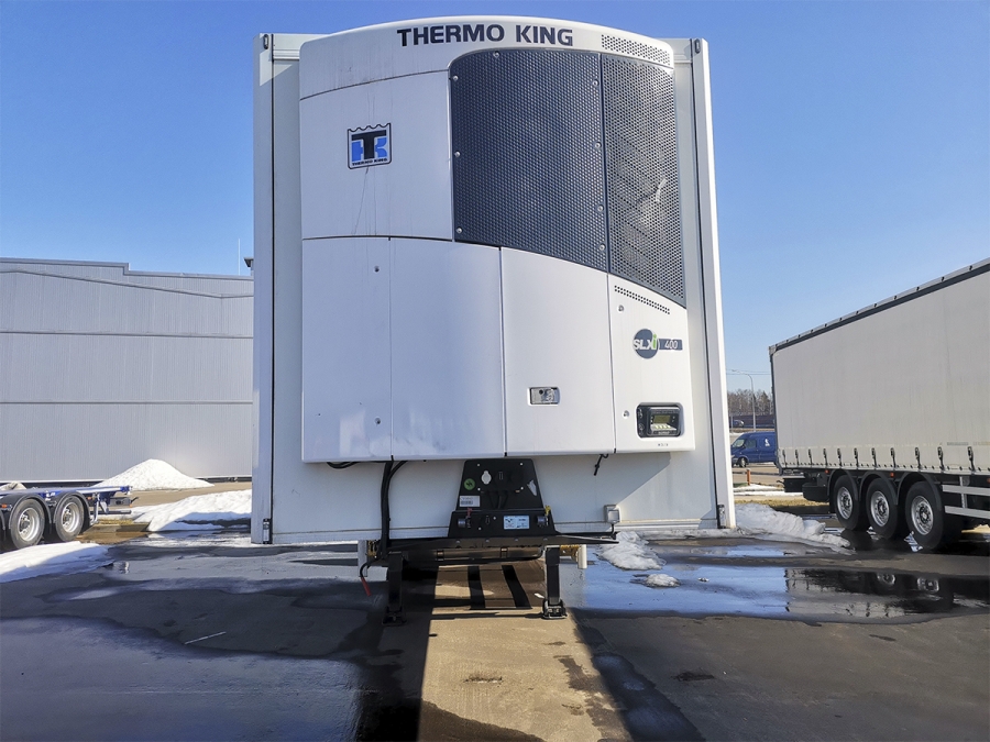 Полуприцеп изотермический рефрижератор МАЗ КУПАВА 93W000 ХОУ Thermo King SLXi-400 новый