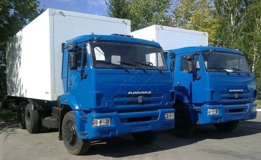 Автофургон на шасси КАМАЗ-65117