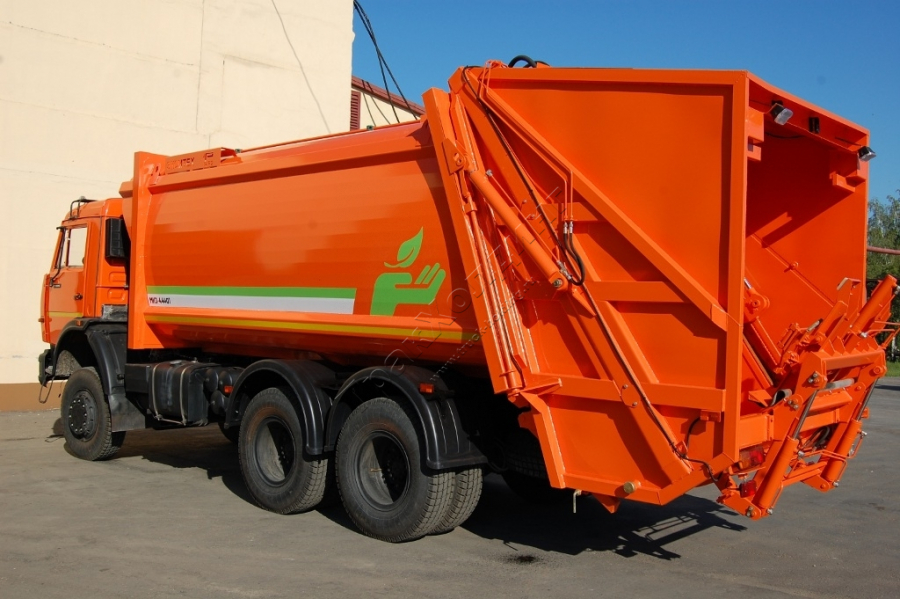 Мусоровоз с задней загрузкой МКЗ-4710-00 (МКЗ-44401)