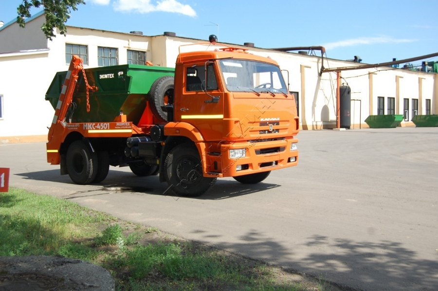 Бункеровоз МК-4512-02 на шасси КАМАЗ 43253 (ЕВРО 5) новый