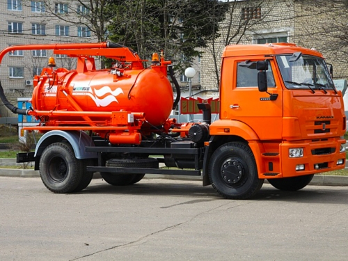 Илососная машина КО-510К на шасси КАМАЗ 43253 (ЕВРО 5) новый