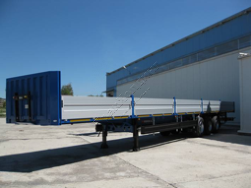 Бортовой открытый полуприцеп 16,5 метров МАНАК-АВТО 946831