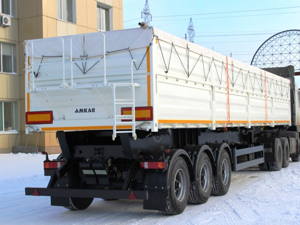 Полуприцеп зерновоз самосвальный Автомастер AMKAR-AM9560-30S 60 м3 новый